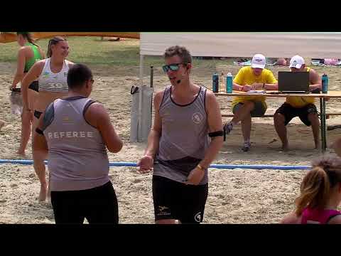 STRANDÉPÍTŐK GIRLS – SZENTENDREI NKE | legszebb jelenetek | Strandkézilabda Döntő | Vonyarcvashegy