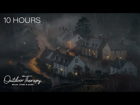 Thunderstorm in the Scottish Highlands | Relaxing Thunder & Rainstorm Ambience | 10 HOURS