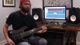 Meshuggah - Ivory Tower Guitar Cover by Dan Yob
