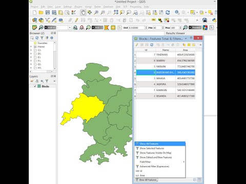 Data Exploration using Q-GIS (Working with tables)