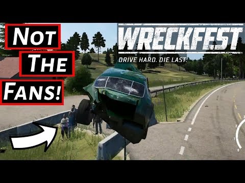 Don't crash into the spectators! Wreckfest Ep55 online multiplayer PC - Xbox - PS4