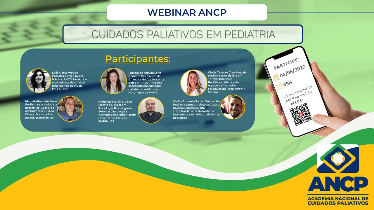 Webinar ANCP - Cuidados Paliativos em Pediatria