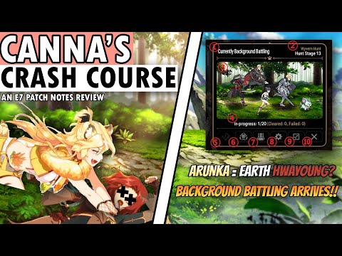 ARUNKA = EARTH HWAYOUNG? BACKGROUND BATTLING ARRIVES!! - Canna's Crash Course | Epic Seven