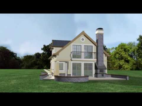 Alicja - projekt domu pracowni Horyzont