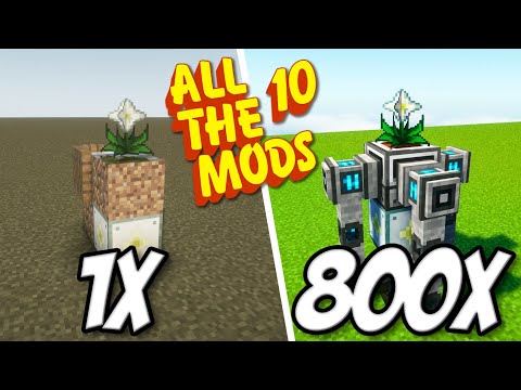 BEST ways to farm Nether Stars | All The Mods 10