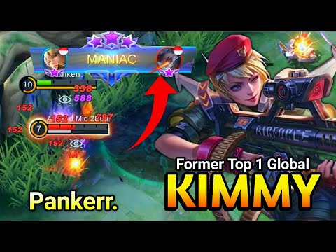 Maniac!! Kimmy Perfect Gameplay | Former Top 1 Global Kimmy Pankerr.  - MLBB