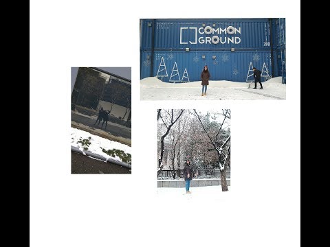 Pam life in korea! (Day 117): It snowed! 🎄 VLOGMAS #3