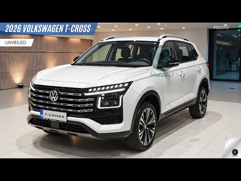 New 2026 Volkswagen T-Cross Unveiled - The revolutionary new generation of T-Cross!