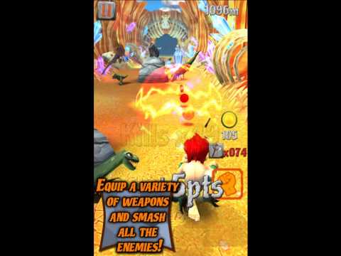 Caveman Dino Rush - Trailer (iOS, Android)