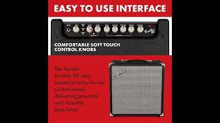 Review: Fender Rumble 40 v3 Bass Combo - Power, Tone, and Portability in One Amp!