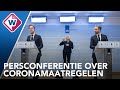 Persconferentie over coronamaatregelen: 'Harde klap nodig' - OMROEP WEST
