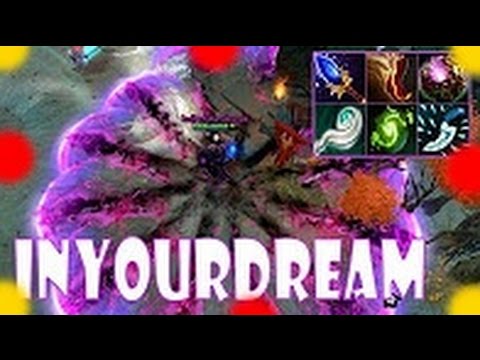 TOP Sea MMR 8,300 InYourDream Invoker Dota 2 BEst Pro Player Gameplay