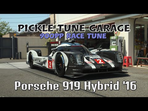 GT7 Build & Tune Garage | Porsche 919 Hybrid '16 | 900PP Build & Tune (Update 1.63)