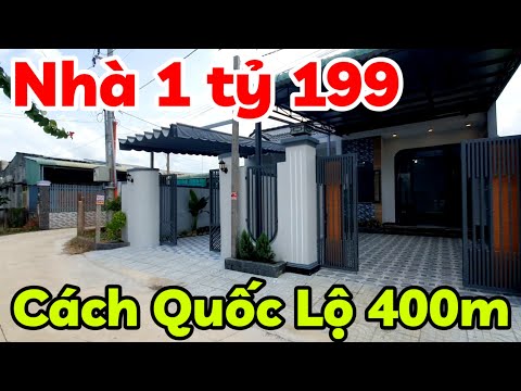 Bán 2 căn nhà mới và 2 lô đất 680 triệu gần Quốc lộ 22B xã Châu Thành cách Bến xe Tây Ninh 3km