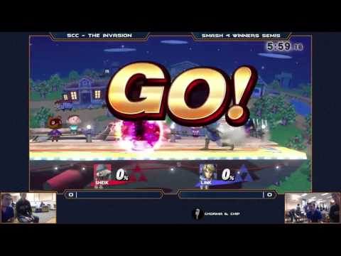 SCC - The Invasion - Wii U Singles - BapTrapLap (Link) vs S-Bain (Sheik) - Losers' Bracket