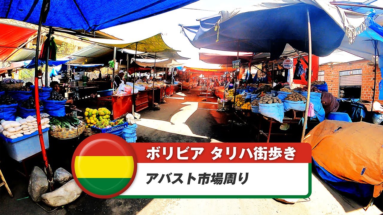 【ボリビア】タリハ⑯アバスト市場周り