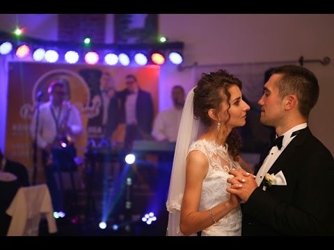 Pierwszy taniec Daria i Michał-Sala Borzyszkowy-Agroturystyka Krystyna I Stanisław Glinieccy