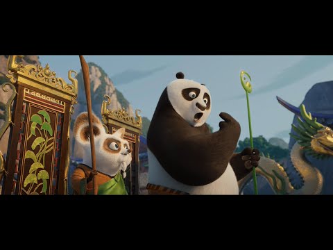Kung Fu Panda 4 (2024) - Pou choosing the new Dragon Warrior | Vivid Clips