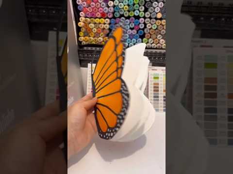 DIY butterfly notebook 🦋🦋🦋 #art #diy #gift #giftideas #diygift #drawing #notebook #artideas