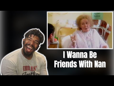 AMERICAN REACTS TO Catherine Tate - Nan In Hospital