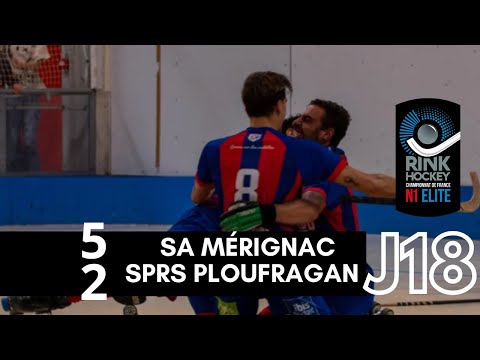 HIGHLIGHTS - N1 ELITE FRANCE RINK HOCKEY 24/25 🇫🇷 - J18 - SA MÉRIGNAC  -  SPRS PLOUFRAGAN