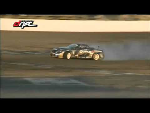 Ryuji Miki ran a 58.8 during session 2 of qualifying for Formula Drift Round 7