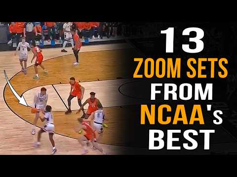 13 Zoom Action Basketball Plays From Top Teams In Men's College Basketball