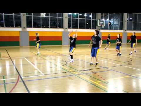 Rozcvičení U19 v Krnově