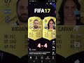 HIGUAIN VS CAVANI FIFA COMPARISON