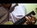 Under The Sea - on ukulele solo 
