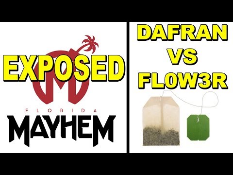 FLORIDA MAYHEM EX PLAYER EXPOSES COACH! DAFRAN VS FL0W3R RIVALRY!