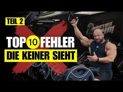 TOP Trainingsfehler Teil 2 – Diese Details zerstören deinen Fortschritt