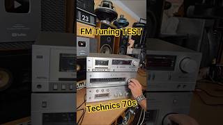 Download lagu 70s Vintage TECHNICS ST-8044 Tuner FM TUNING TEST HiFi Stereo Set Amplifier Cassette Recorder mp3