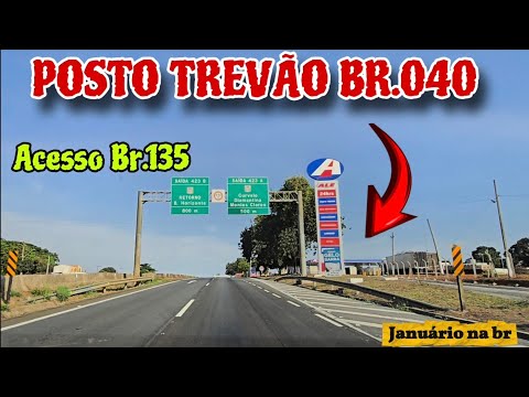 BR.040 ACCESS BR.135 - Curvelo to Montes Claros-MG