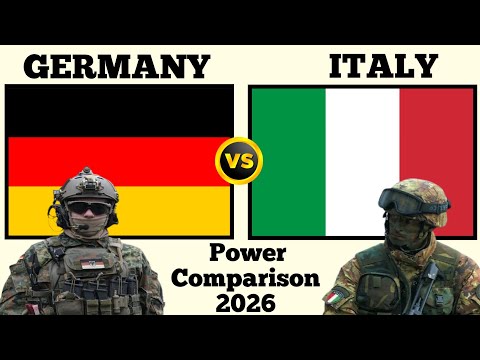Germany vs Italy Military Power Comparison 2026 | Italy vs Germany Military Power 2026