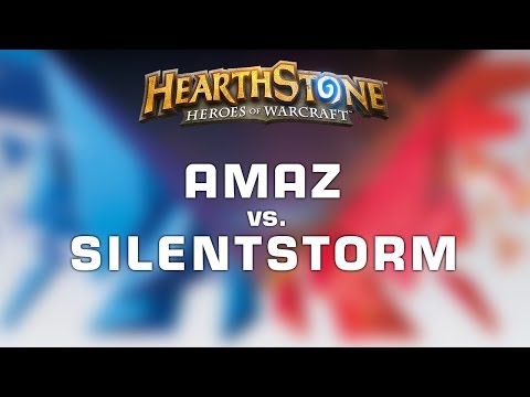 Hearthstone - Amaz vs. SilentStorm - WCA Pro Qualifier - Group A Final