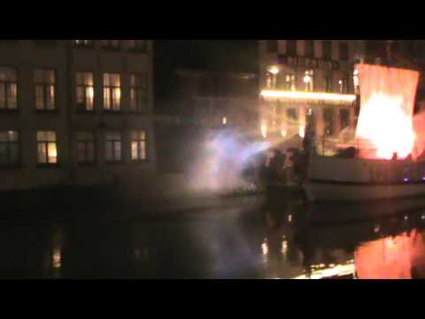 lichtfestival gent 2012.mpg Les escargots de gand