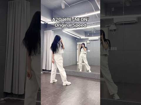 A2O LITE 'NEON' Dance Tutorial⚡️(Original Speed) #a2o #a2olite #neon | Yu Kagawa