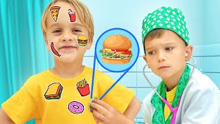 Les enfants jouent au docteur - Histoires utiles pour les enfants