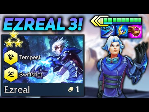 3 STAR EZREAL CARRY AP CRIT RAPID FIRE ULTS!! | Teamfight Tactics Patch 12.11B