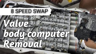 850RE Ram 8 Speed Valve Body Computer Removal