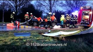 preview picture of video 'Ernstig ongeval op N264 zorgt voor verkeershinder in Uden'
