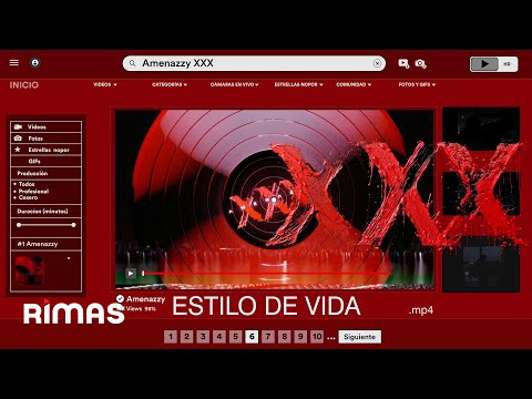 Amenazzy - Estilo De Vida (Visualizer) | XXX