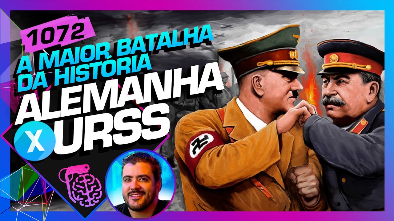 ALEMANHA X URSS: A MAIOR BATALHA DA HISTÓRIA: JÚLIO CESAR - Inteligência Ltda. Podcast #1072
