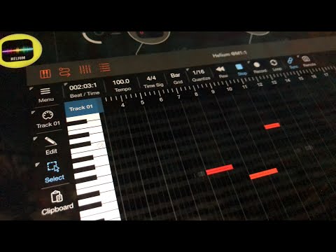 HELIUM Midi-Sequenzer von 4Pockets – Wie ich ihn in AUM verwenden werde – Live-iPad-Demo