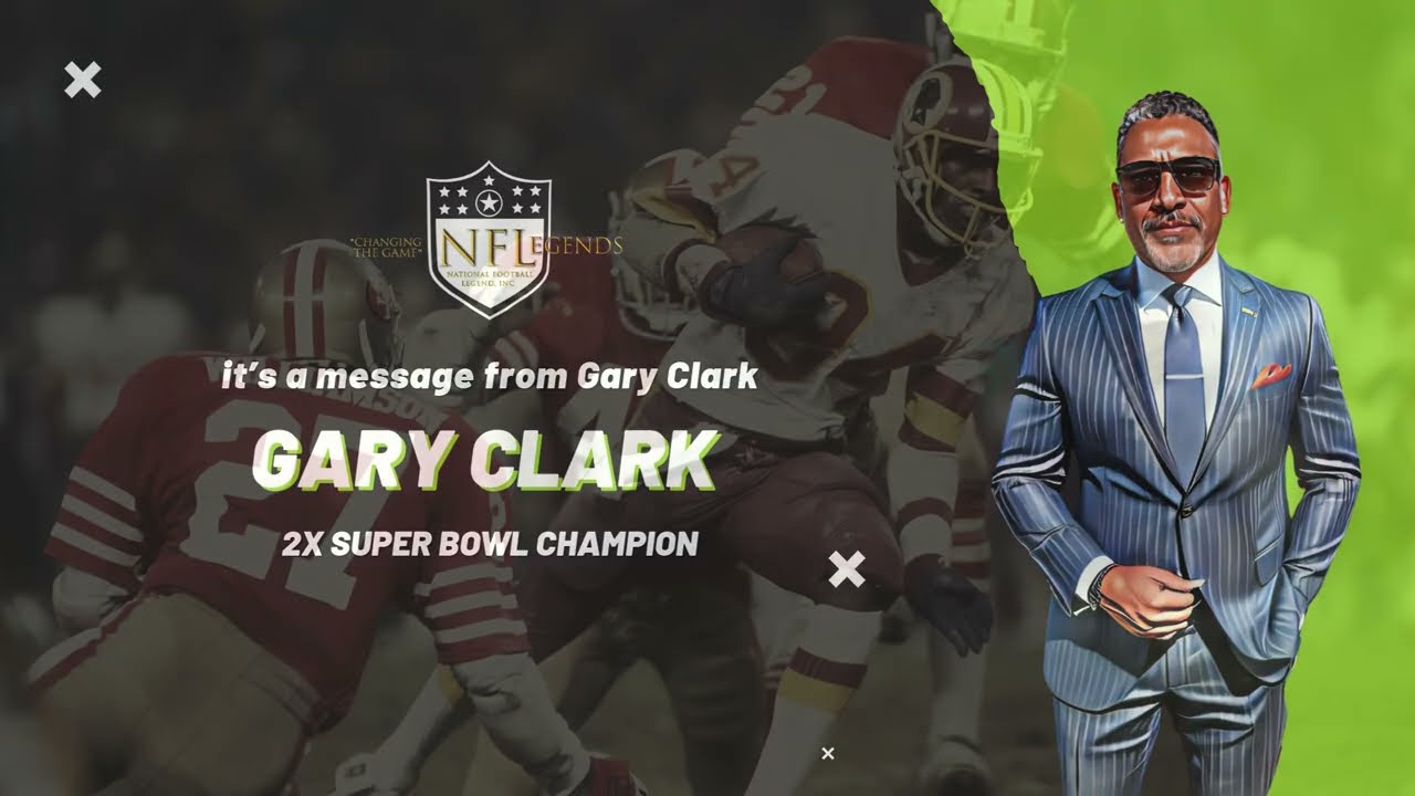 Promotional video thumbnail 2 for 2X Super Bowl Champion, Gary Clark