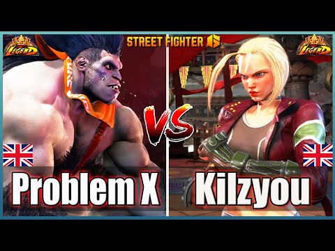 Street Fighter 6 🔥 Problem X (BLANKA)  Vs  Kilzyou (CAMMY) 🔥Best Room Match🔥FightingGameWorldX