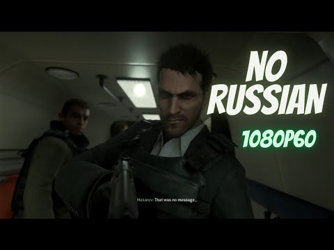 No Russian - Joseph Allen aka Alexei Borodin || Call of Duty Modern Warfare 2 Remastered [1080p60]