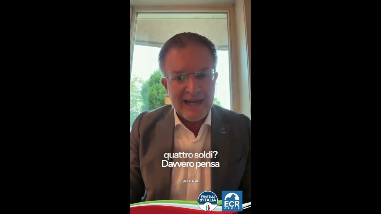 CARLO FIDANZA: "INACETTABILE, SANCHEZ CONTRO I TURISTI ITALIANI, UNA RITORSIONE ASSURDA"