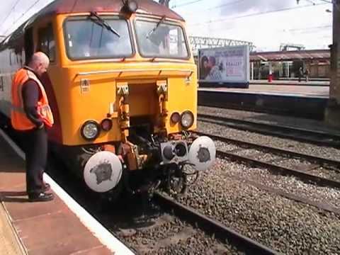 Virgin Trains 57308 hauling 390051 on the Pendolino Drag 18-06-11